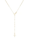 SAKS FIFTH AVENUE SAKS FIFTH AVENUE WOMEN'S 14K GOLD ROSARY Y-NECKLACE