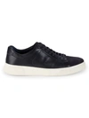 Vince Men's Brady Suede & Leather Sneakers In Coastal Blue