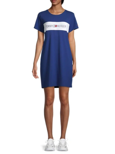 Fashion Tommy Hilfiger Dresses 2020 Linen Shirt Dress Hilfiger Dresses  Tommy Hilfiger Women's Vertical Logo Midi