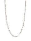EFFY MEN'S STERLING SILVER CHAIN NECKLACE