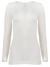 MEMOI WOMEN'S LONG-SLEEVE MERINO WOOL TOP