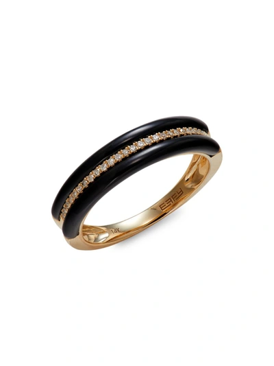 Effy Women's 14k Yellow Gold, Multi-stone & Diamond Band Ring