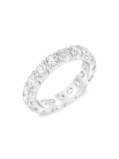 Saks Fifth Avenue Women's 14k White Gold & 5 Tcw Diamond Eternity Band