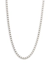 EFFY MEN'S STERLING SILVER CHAIN NECKLACE