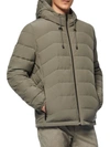 MARC NEW YORK MEN'S CLAXTON PACKABLE DOWN-BLEND STRETCH JACKET