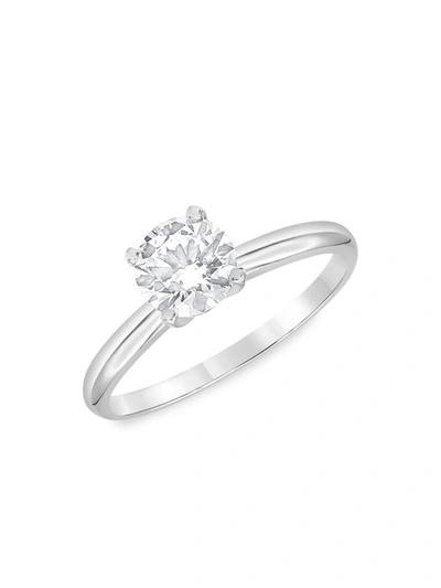 Badgley Mischka Women's 14k White Gold & 1.50 Tcw Lab-grown Diamond Solitaire Engagement Ring/size 7