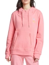 Juicy Couture French Terry Hoodie With Face Mask In Pink Popsicle