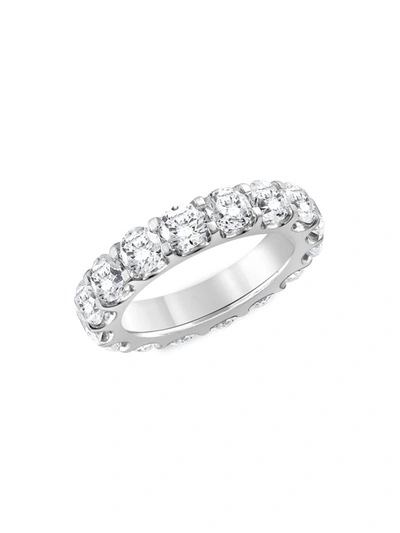 Badgley Mischka Women's 14k White Gold & 5 Tcw Lab-grown Diamond Eternity Ring/size 6