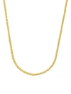 Saks Fifth Avenue Men's 14k Yellow Gold Square Beveled Byzantine Chain Necklace