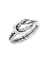 Effy Men's Knotted Sterling Silver Ring In Silver