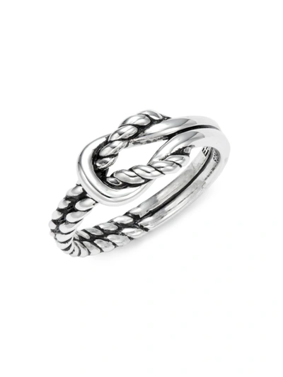 Effy Men's Knotted Sterling Silver Ring