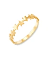 Saks Fifth Avenue Women's 14k Yellow Gold Star Ring/size 7 In Yellow Gold