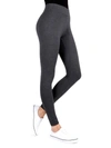 Memoi Women's Cotton-blend Yoga Pants In Grey Heather