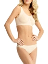 Memoi Women's Slimme Shaping Bralette In Nude