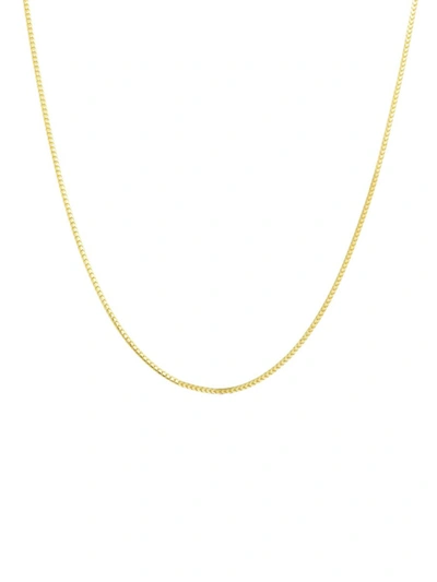 Saks Fifth Avenue Women's 14k Yellow Gold Franco Chain Necklace/22" X 1mm