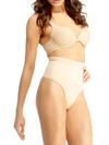 Memoi Women's Slimme High-waist Thong In Nude