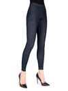 MEMOI WOMEN'S SIMPLE STRETCH LEGGINGS