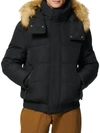 Marc New York Men's Umbra Faux Fur-trim Down Parka In Black
