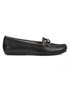 Aerosoles Women's Day Drive Faux Leather Loafers In Black