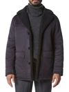 Marc New York Men's Jarvis Faux Shearling Jacket In Charcoal