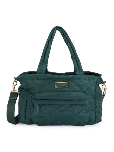 Marc Jacobs Women's Quilted Baby Bag In Kombu Green