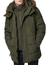 MARC NEW YORK MEN'S GATTACA FAUX FUR-TRIM DOWN-BLEND PARKA