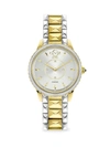 Gv2 Women's Siena Two Tone Stainless Steel & Diamond Bracelet Watch In Sapphire