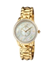 Gv2 Women's Siena Stainless Steel, Mother-of-pearl & Diamond Bracelet Watch In Sapphire