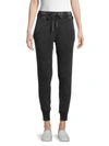 Splendid Women's Thermal Joggers In Black
