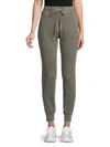 Splendid Women's Thermal Joggers In Olive