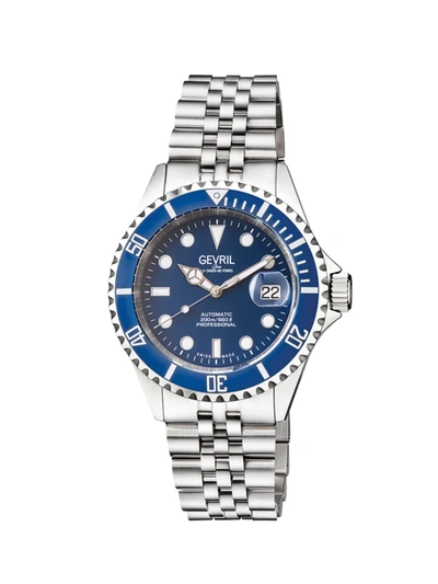 Gevril Wall Street Watch In Blue