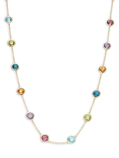 Effy Women's 14k Yellow Gold & Multi-stone Necklace