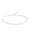 SAKS FIFTH AVENUE MADE IN ITALY WOMEN'S 14K WHITE GOLD MARINER LINK ANKLET