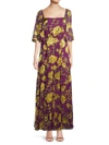 ALICE AND OLIVIA WOMEN'S CLARINE FLORAL MAXI DRESS