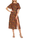 Alexia Admor Women's Aster Floral Flare Dress In Fall Floral