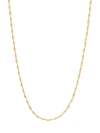 SAKS FIFTH AVENUE WOMEN'S 14K YELLOW GOLD TWIST CHAIN NECKLACE