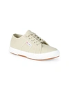 Superga Baby's & Kid's Cotton Lace-up Sneakers In Grey White