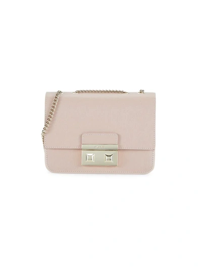 Furla Women's Mini Bella Leather Crossbody Bag In Moonstone