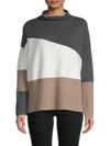 FRENCH CONNECTION WOMEN'S SOPHIA COLORBLOCK SWEATER