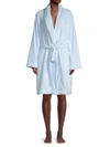 Calvin Klein Women's Dropped Shoulder Toweling Robe In C1r Kingly Blue