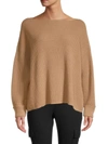 French Connection Women's Mozart Waffle-knit Boatneck Sweater In Camel