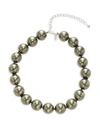 Kenneth Jay Lane Women's Rhodium Plated & Faux Pearl Beaded Necklace In Neutral