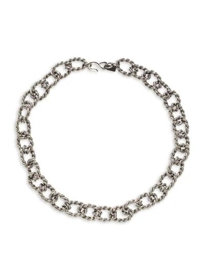 Kenneth Jay Lane Women's Gunmetal-plated Link Necklace