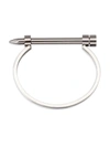 Eye Candy La Men's Luxe Luke Titanium Spike Screw Cuff Bracelet In Neutral