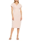 Alexia Admor Women's Draped Surplice Sheath Dress In Oat