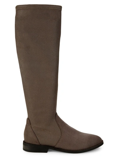 Gentle Souls Women's Emma Knee-high Stretch Boots In Mineral