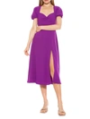 Alexia Admor Women's Sweetheart Midi Dress In Magenta