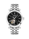 GEVRIL MEN'S MADISON SWISS AUTOMATIC STAINLESS STEEL BRACELET WATCH