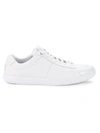 Cole Haan Men's Reagan Low-cut Leather Sneakers In Optic White