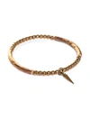 JEAN CLAUDE MEN'S DELL ARTE WIKING HAMMERED COPPER BRACELET